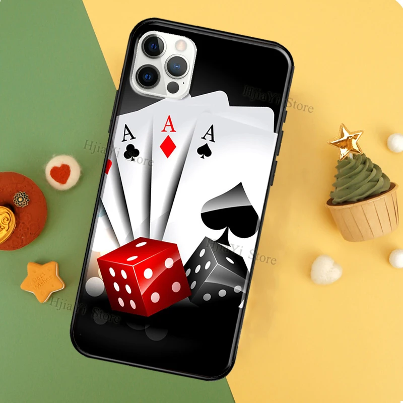 Калъф за хазартни игри в казино за Apple iPhone 13 12 Mini 11 14 Pro Max XS X XR 6S 7 8 Plus 5S SE 2020 Калъф за вашия телефон