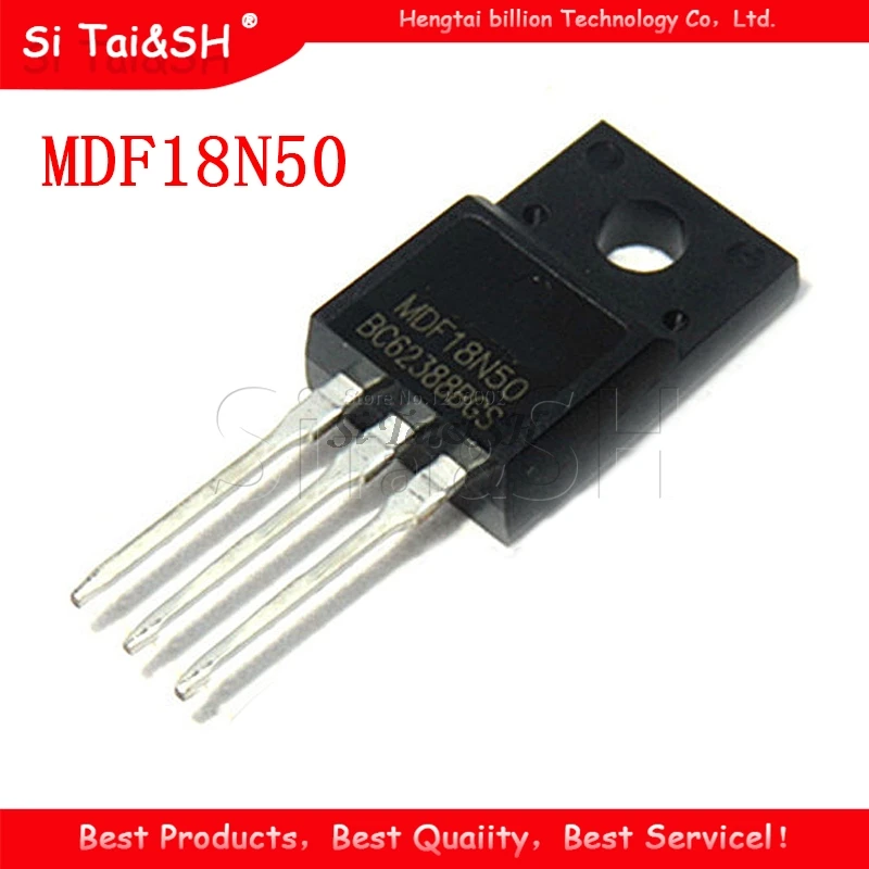 10ШТ MDF18N50 TO-220F 18N50 TO-220 MDF18N50BTH TO220F MDF18N50TH нов MOS транзистор bobi fifi