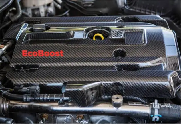 За Ford Mustang 2.3 T 2015-2022, автомобил от този въглеродни влакна, предни двигател, рассеивающий топлина, отдушник на Капака на Защитно покритие