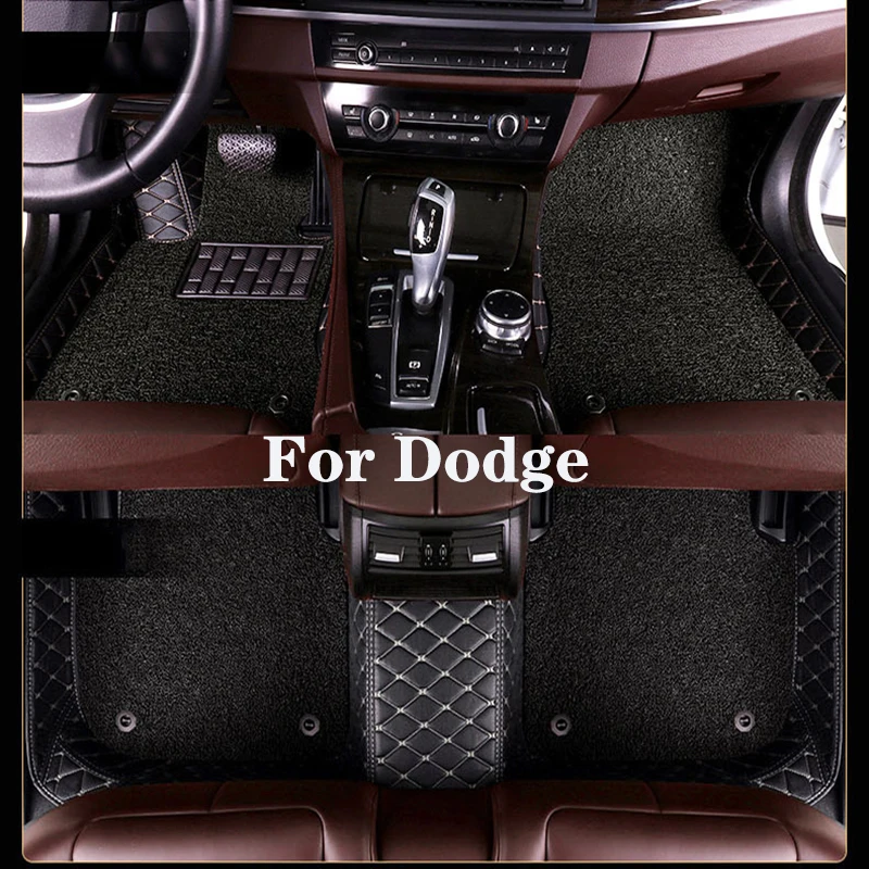 Висококачествен Индивидуален Двуслойни Подвижна авто мат с ромбовидным модел За авточасти Dodge Dakota Nitro Stratus