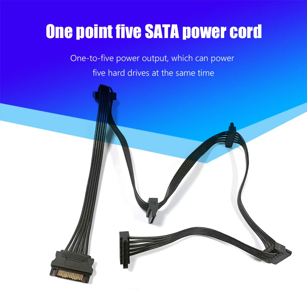 Твърд диск SATA 1-5 SATA, Газа захранване, кабел, адаптер, кабел за освобождаването на PC