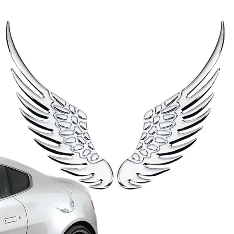 Стикер с крила на Орел за кола, 3D метални етикети, Самозалепващи Автомобилни Крила, емблеми, автомобилни аксесоари, със Стилен декор за компютри