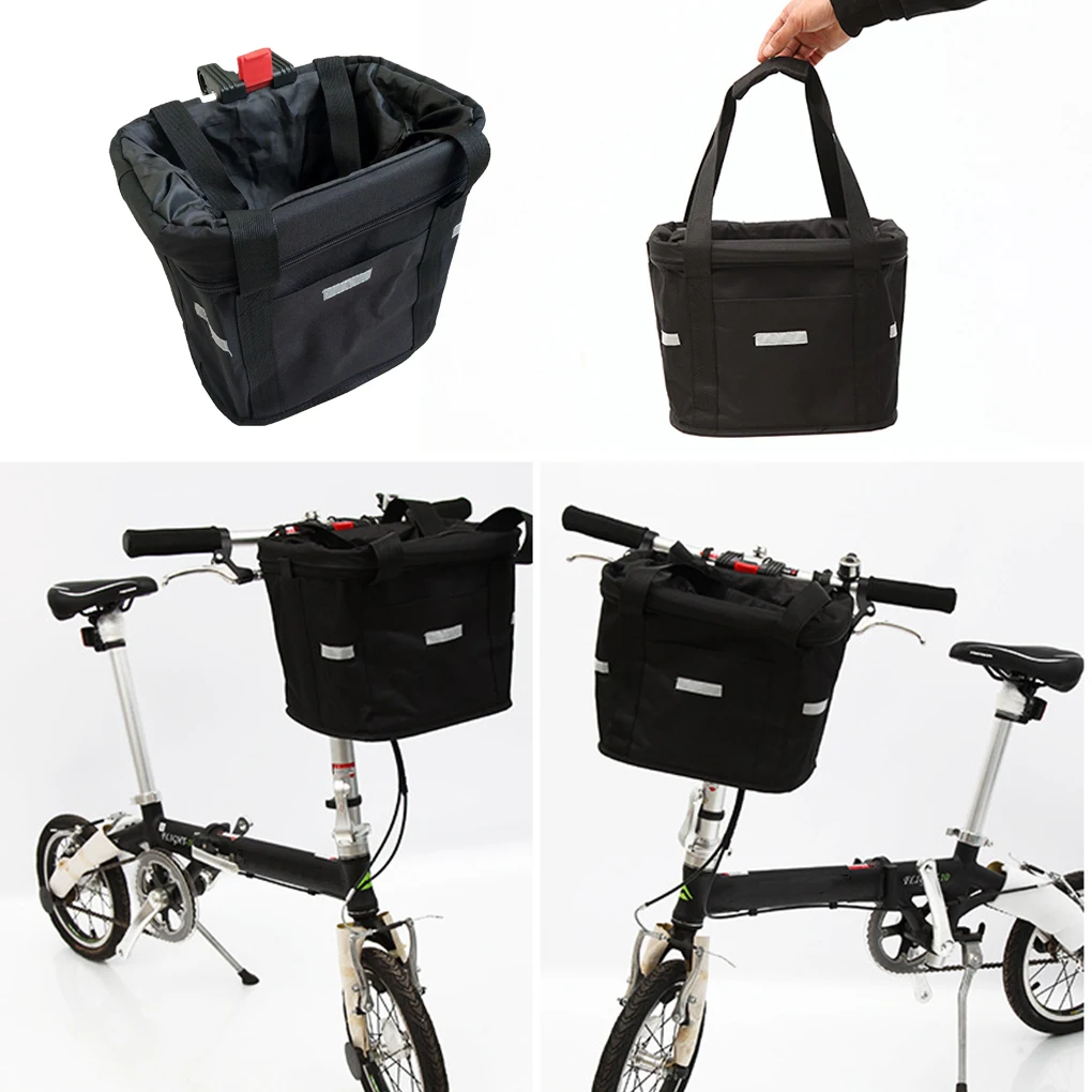 Сгъваема предна чанта за Велосипед, Быстросъемная кошница за сгъваеми велосипеди за Пикник