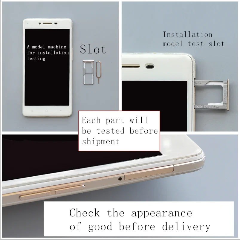 За iphone 4/4S/SE/SE2 Оригинален Корпуса на телефона, Новият адаптер за SIM-карти и слот за притежателя на тавата за карти Micro SD С Безплатен Пин-ключът извличане
