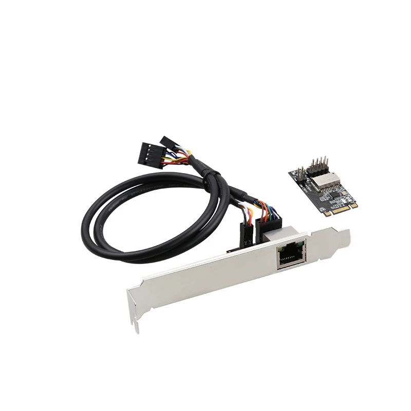 1 комплект Mini PCI-E за гигабитова мрежова карта RTL8111H, адаптер PCI Express мрежовата карта Mini PCI-E
