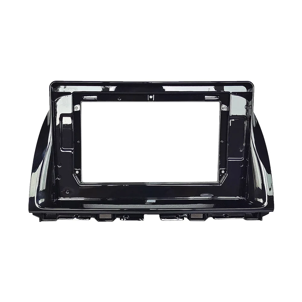 2 Din С 10,1-Инчов автомобили радиоприемная панел Рамка на арматурното табло, ABS + PC Пластмасов инсталационния комплект гарнитури за Mazda CX-5 2012-2016