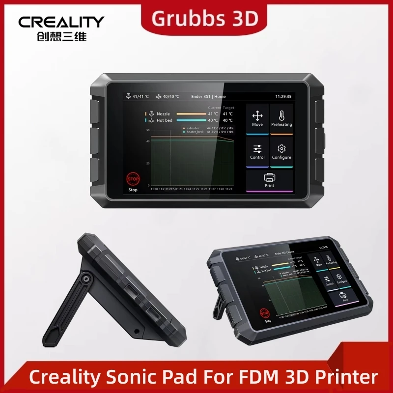 Creality Sonic Pad 3D Принтер Smart Pad Сензорен Екран за Управление на Подобрена Печат ОТА и USB Ъпгрейд за 3D-принтери FDM