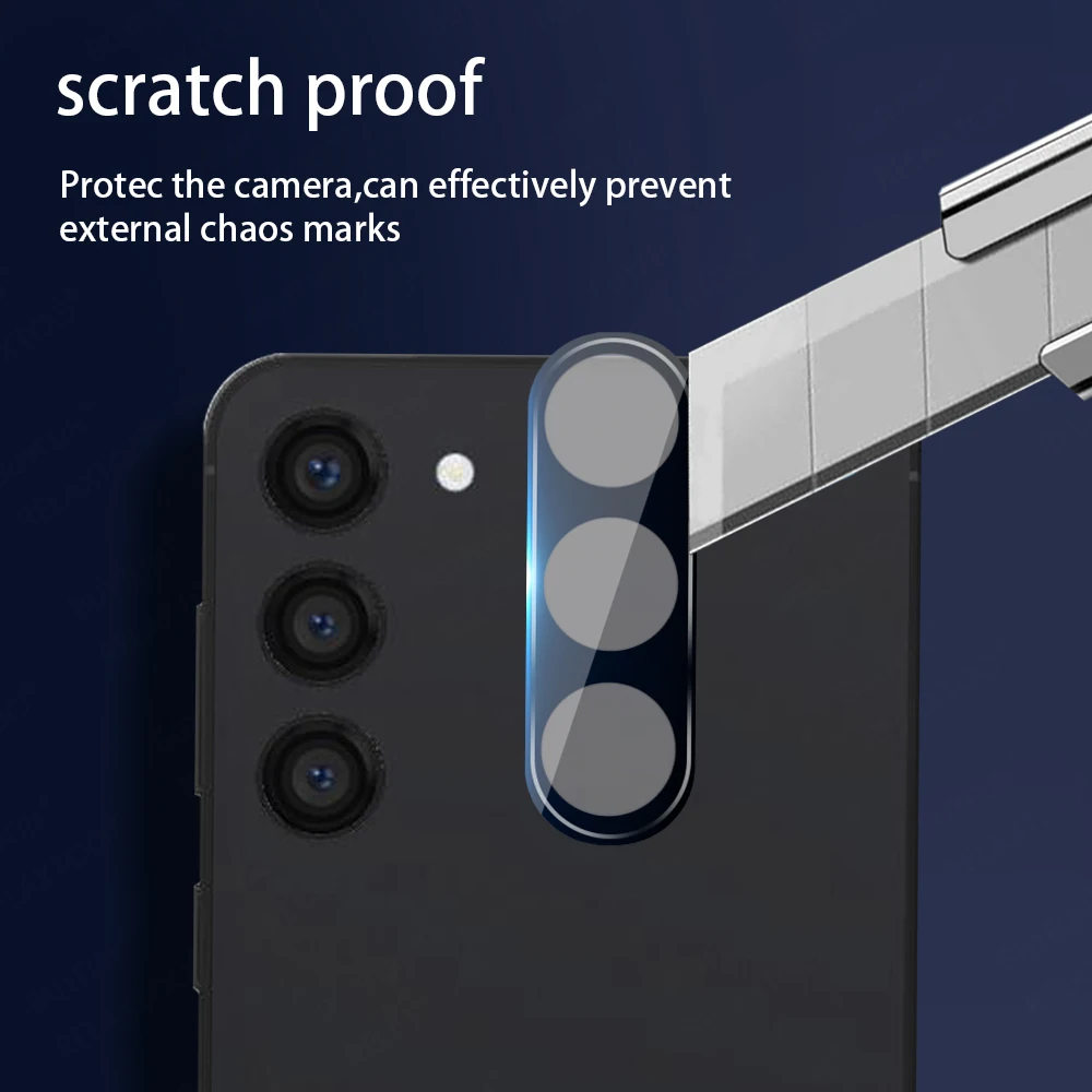 3шт 3D Извити Защитно фолио за фотоапарат, калъф от закалена фолио за Samsung S23 FE, пръстен, изработени от закалено стъкло на задната капачка на обектива за Samsung S23 FE