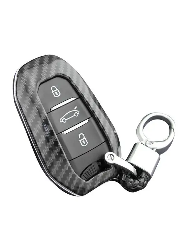 Калъф За дистанционно на ключа на Автомобила Peugeots 508 2019-2020 3008 5008 2017-2019 C3 C4 C5 DS4 DS3 DS5 DS7 С Веригата за ключове